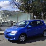 toyota etios estatica