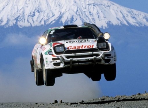 Los autos voladores del Rally mundial