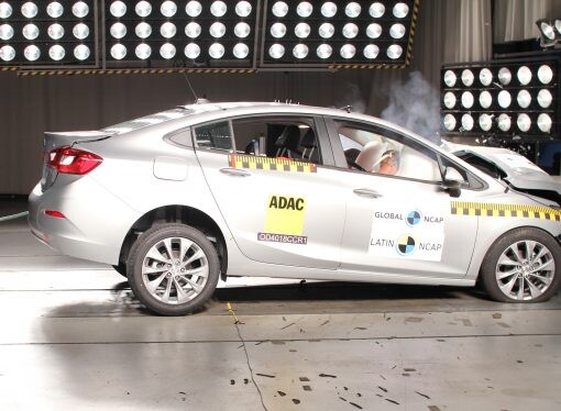 Latin NCAP: cuatro estrellas para el Chevrolet Cruze