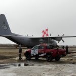 Hilux GR y Hercules en Marambio