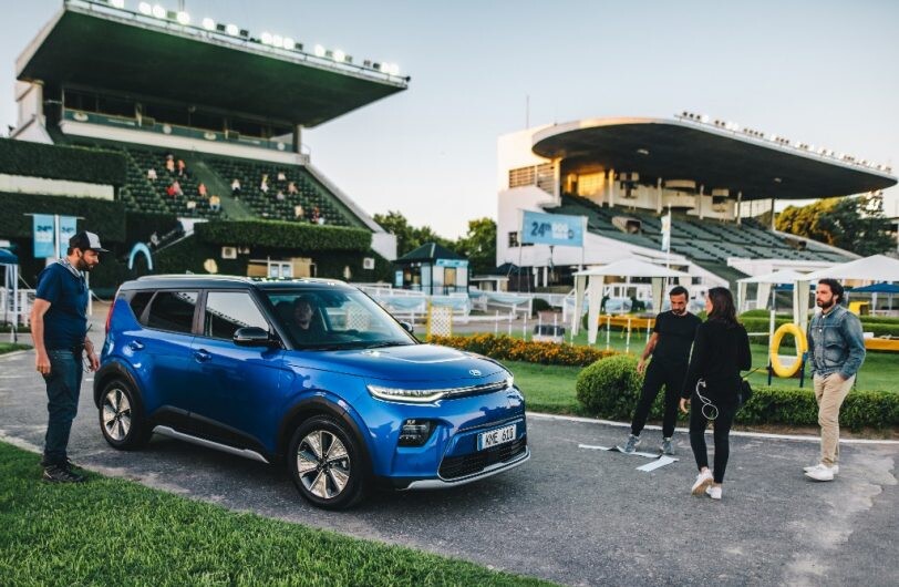 Kia filmó en la Argentina el comercial del Soul EV