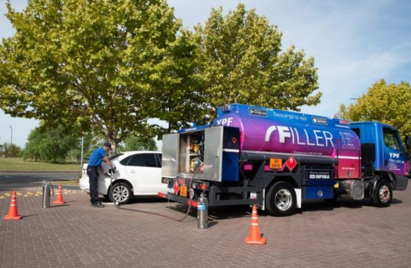 YPF hará delivery de combustibles