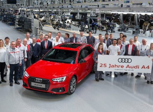 El Audi A4 cumple 25 años