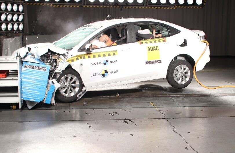 Latin NCAP: 5 estrellas para el nuevo Onix; 0 para el Tiggo 3