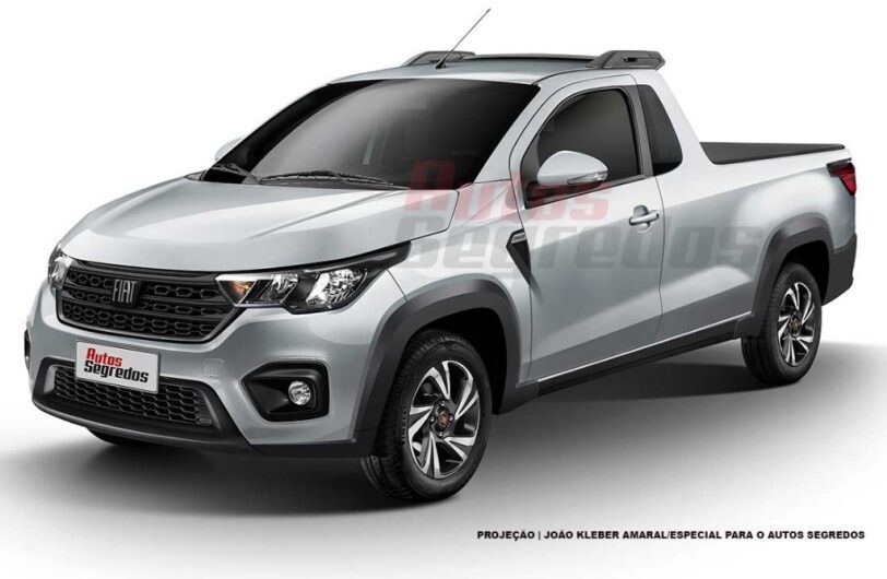 Así será la nueva Fiat Strada (cabina simple)