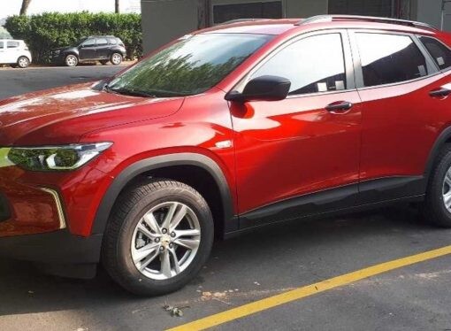 La nueva Chevrolet Tracker, casi al desnudo