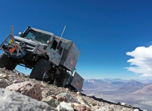 Un Unimog establece el nuevo récord de altitud: 6.694 msnm