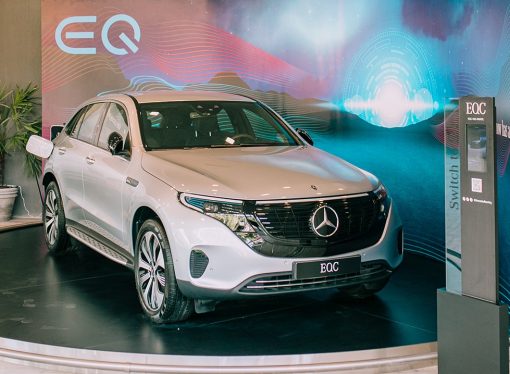 Mercedes muestra el EQC eléctrico en Cariló: se venderá en un año