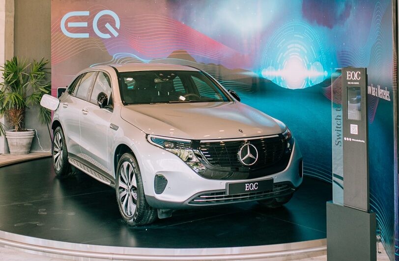 Mercedes muestra el EQC eléctrico en Cariló: se venderá en un año