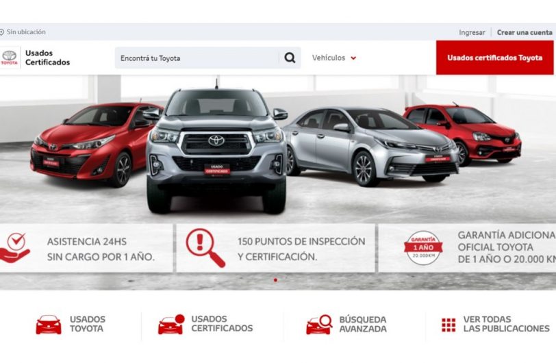Toyota venderá usados a través de la web