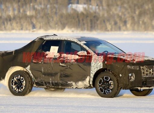 La pick up de Hyundai, cazada en mayor detalle