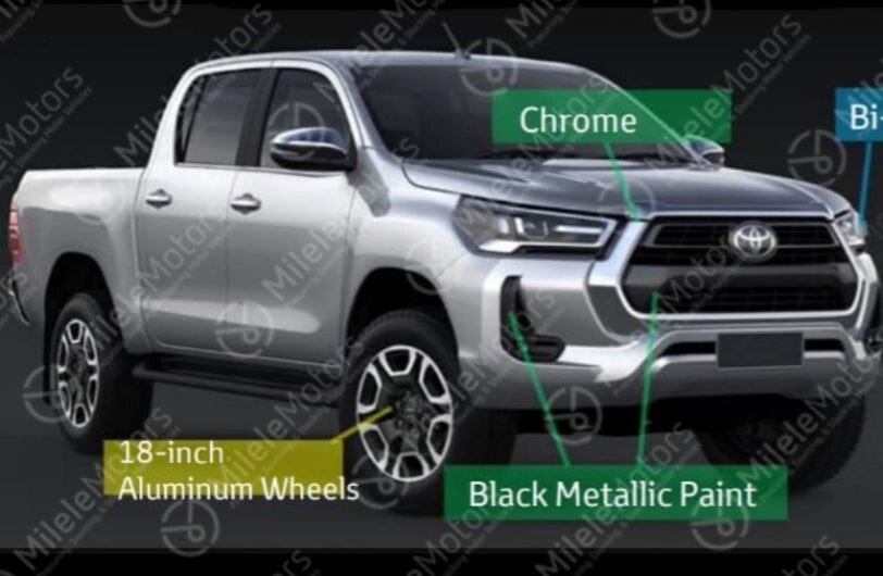 Se filtra el rediseño de la Toyota Hilux