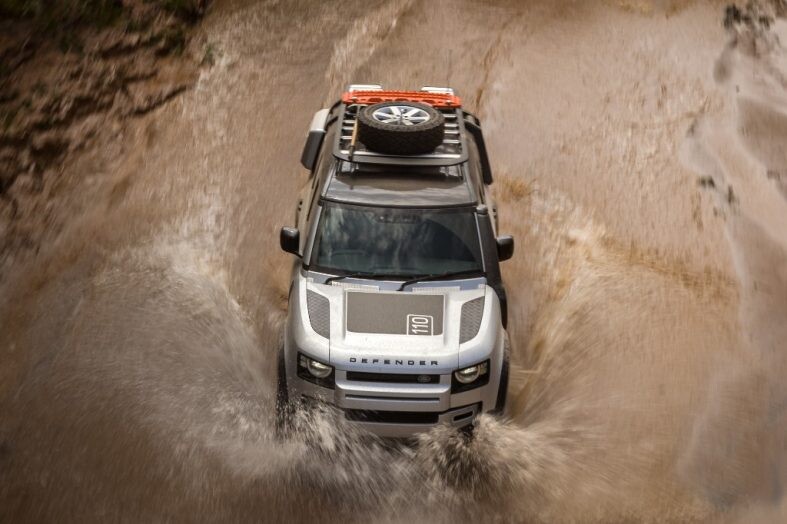 15 magníficas fotos de nuevo Land Rover Defender en Namibia - AUTOWEB ...