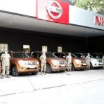 Prestamo de camionetas al Ejercito Argentino