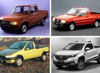 Del 147 a la nueva Strada: todas las pick ups compactas de Fiat
