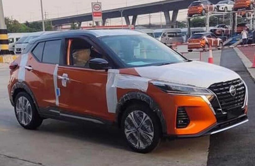 Cazan al renovado Nissan Kicks sin camuflaje