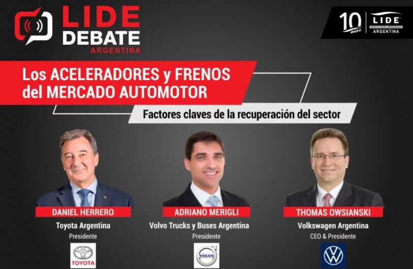 Este jueves, LIDE debate con los líderes del mercado automotor