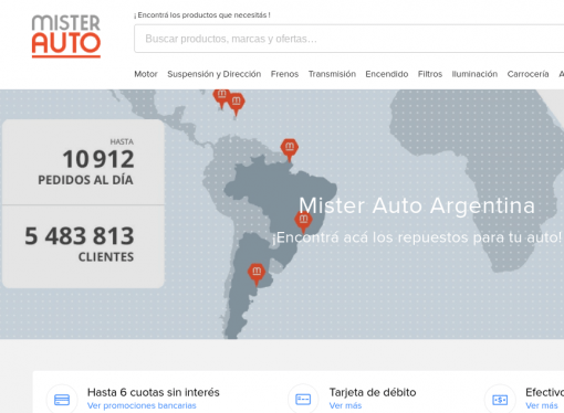 Mister Auto desembarca en la Argentina