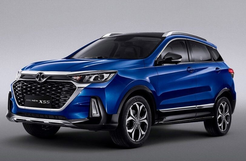 BAIC lanza el rediseño del X55