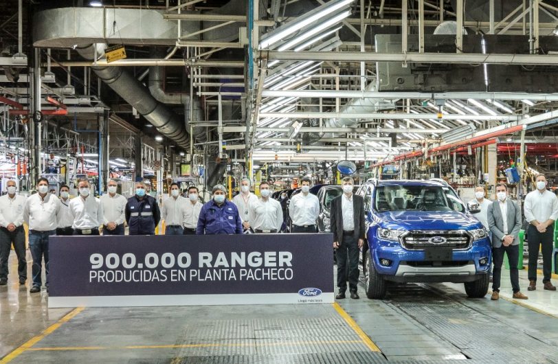 Ford ya hizo 900.000 Ranger en Pacheco