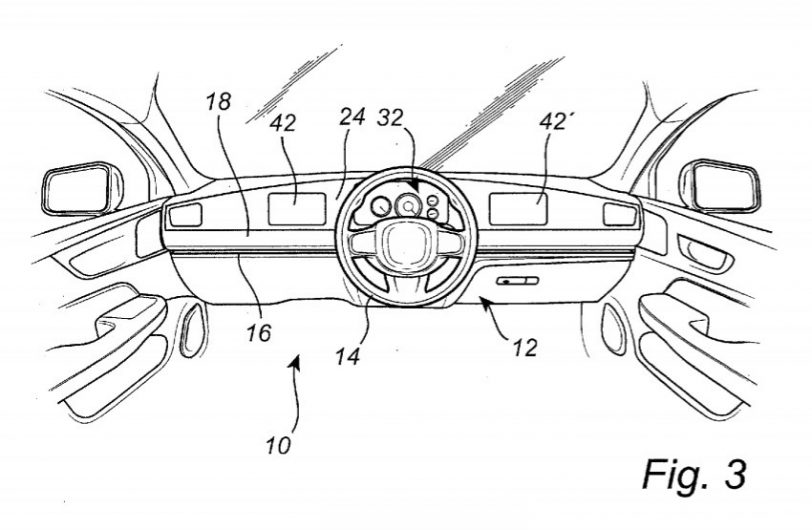 Volvo patenta un volante “corredizo”
