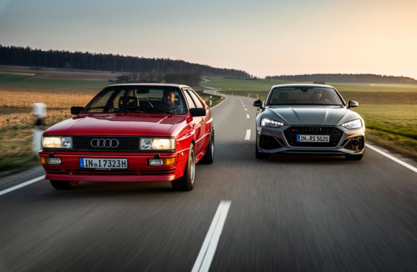 Audi festeja los 40 años del sistema Quattro