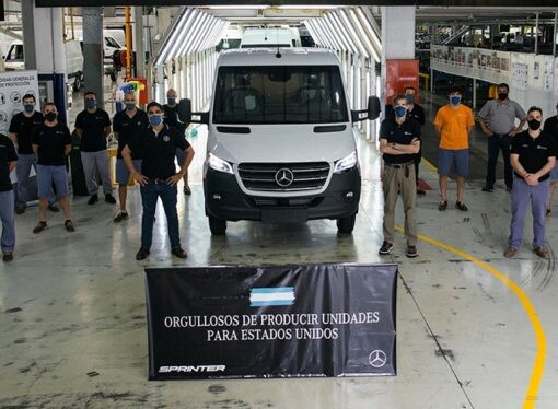 Mercedes reinició la exportación de Sprinter a EE.UU.