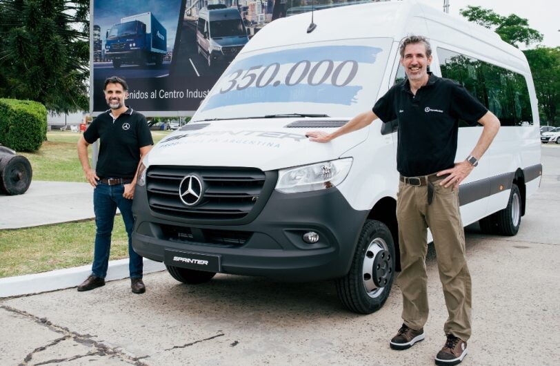 Mercedes produce 350.000 unidades de la Sprinter en la Argentina