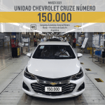 Chevrolet festeja 150.000 Cruze producidos en Rosario
