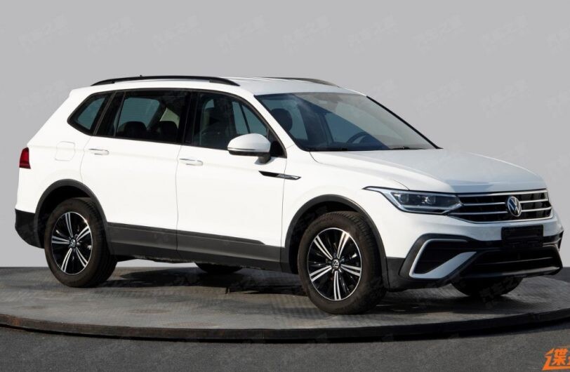 El rediseño del VW Tiguan Allspace aparece en China