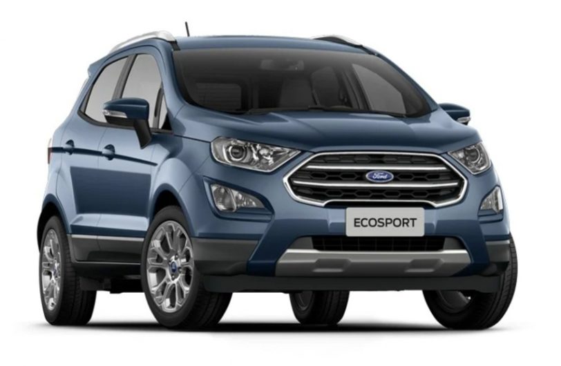 Ford muestra la gama de la EcoSport importada de India