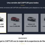 renault captur precios