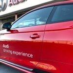 audi driving