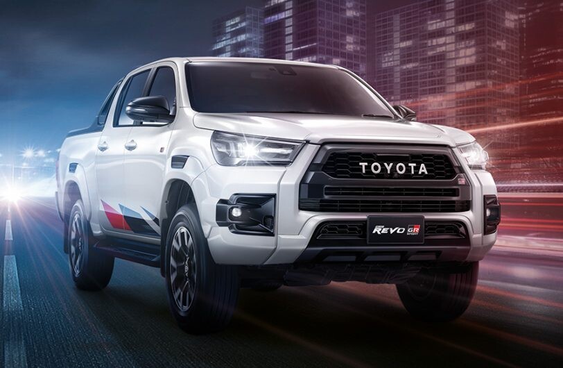 La nueva Toyota Hilux GR Sport se muestra en Tailandia