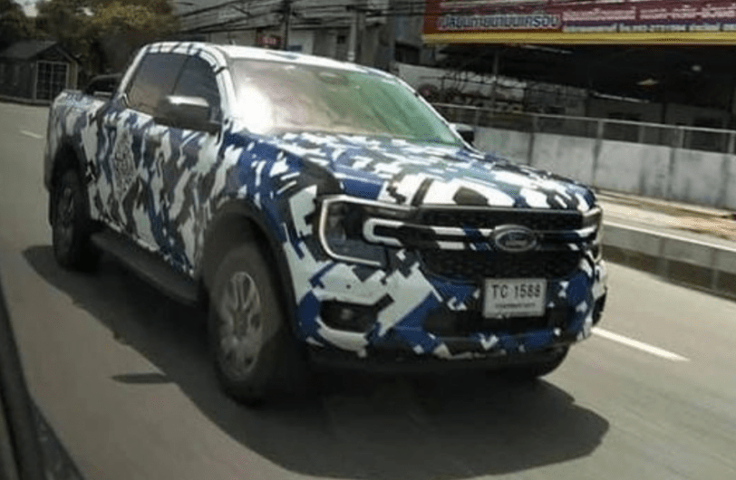 La nueva Ford Ranger, casi al desnudo