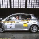 El Peugeot 208 argentino obtiene dos estrellas en la prueba de Latin NCAP