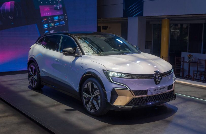 El Renault Mégane eléctrico, de visita en la Argentina