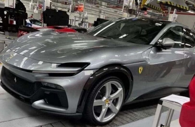 Se filtra la primera imagen del Ferrari Purosangue