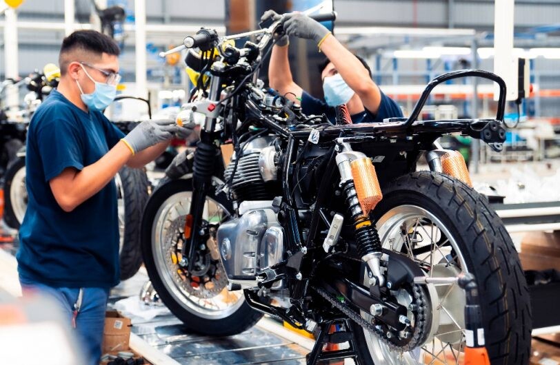 Royal Enfield inauguró su nueva línea de producción en Pilar