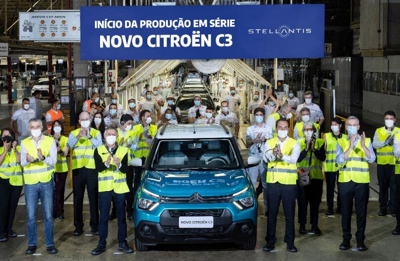 Citroën ya produce el nuevo C3 en Brasil