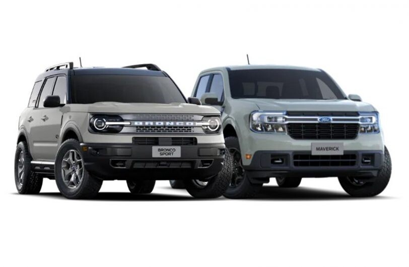 ¿SUV o pick up? Comparamos Bronco Sport con Maverick