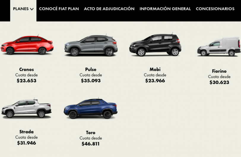 Fiat aporta más transparencia para sus planes de ahorro