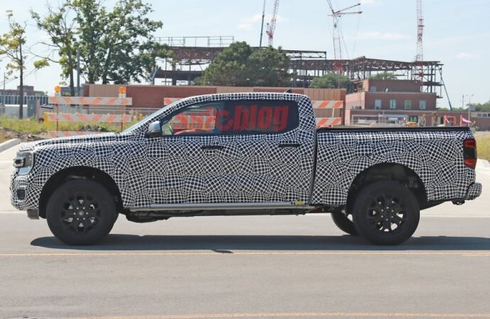 Ford prueba una Ranger con caja larga en Estados Unidos