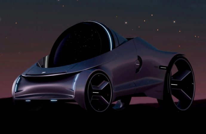 Zodiac, el sorprendente prototipo que mezcla un auto con un telescopio
