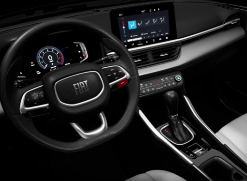 Fiat muestra el interior del Fastback