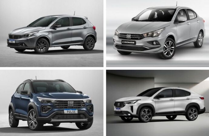 Argo, Cronos, Pulse y Fastback: todas las diferencias entre los Fiat compactos