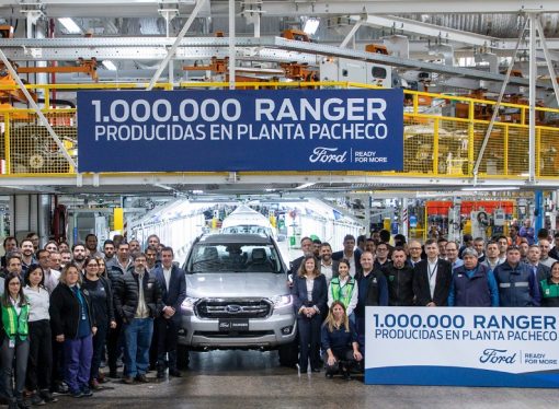 Ford festeja el millón de Ranger producidas en Pacheco