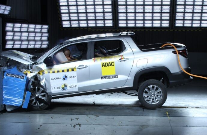 La Fiat Strada sacó una estrella en las pruebas de Latin NCAP