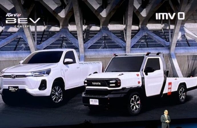 Toyota mostró sus nuevas pick ups en Tailandia