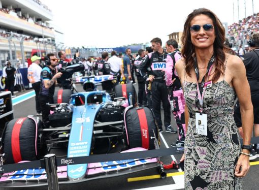 Gabriela Sabatini, presente en el GP de F1 de Miami, vivió la experiencia E-Tech junto al BWT Alpine F1 team